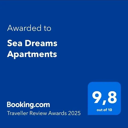 Sea Dreams Apartments Pridraga Zewnętrze zdjęcie